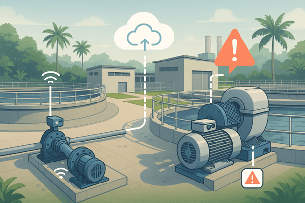 IoT Predictive Maintenance for Wastewater Treatment Plants in Southeast Asia
