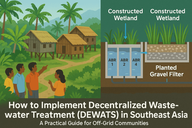 How to Implement Decentralized Wastewater Treatment (DEWATS) in Southeast Asia: A Practical Guide for Off-Grid Communities